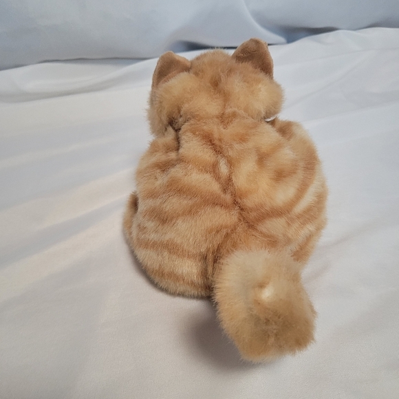Folkmanis Orange Tabby Cat Plush Hand Puppet 8" - Picture 5 of 10